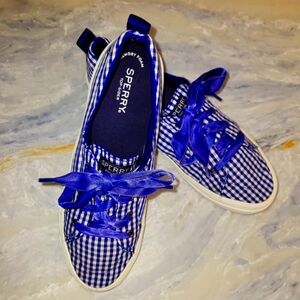 Sperry Women's Crest Vibe Gingham SneakerSize 9